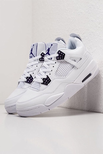 Кроссовки Nike Air Jordan 4 Retro "Metallic Purple"   