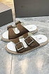 Замшевые шлёпанцы Brunello Cucinelli Urban