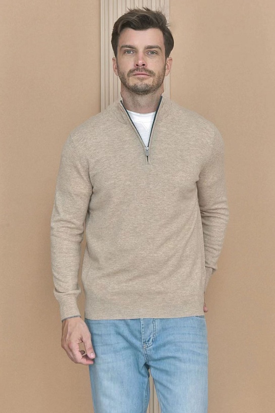 Кашемировый свитер Brunello Cucinelli Premium - Light Tan