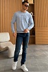Мужские джинсы синего цвета Versace Jeans Couture