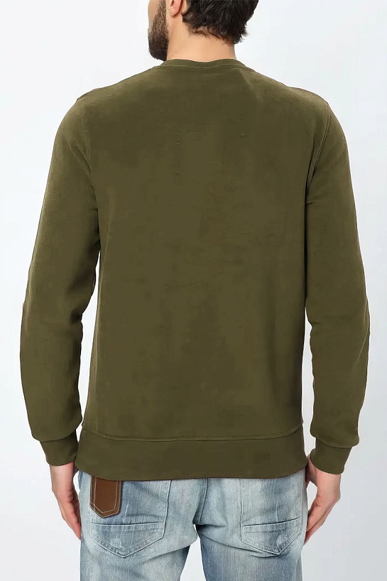 Мужской зелёный свитшот Paul & Shark