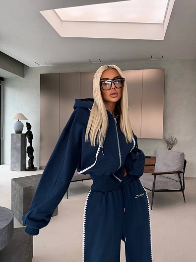 Женский костюм Schiaparelli premium - Navy   