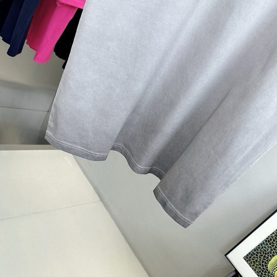 Бежевая оверсайз футболка Chrome Hearts Premium