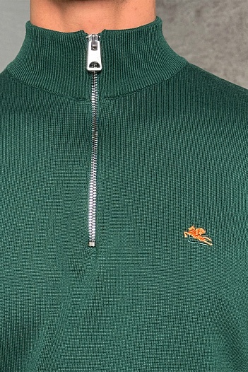 Мужская кофта Etro zip-up - Green   
