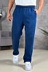 Утеплённые штаны на флисе Paul & Shark синего цвета