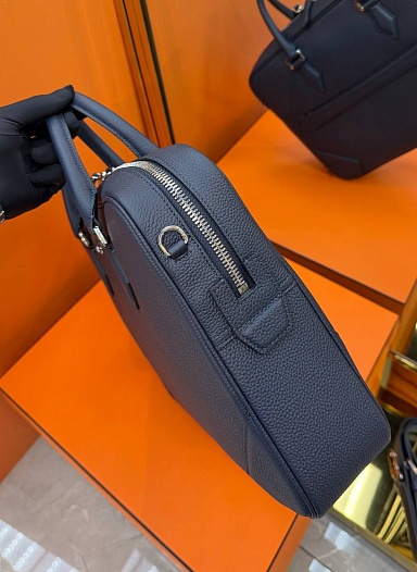 Кожаная сумка Montblanc Meisterstuck premium 37.5x27x8 см   