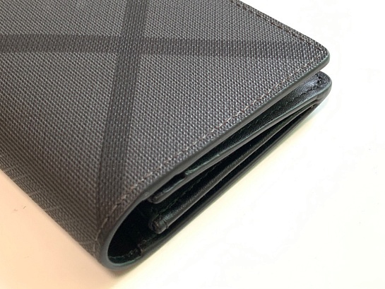Кожаный бумажник Burberry Premium 19x10x2.5 см