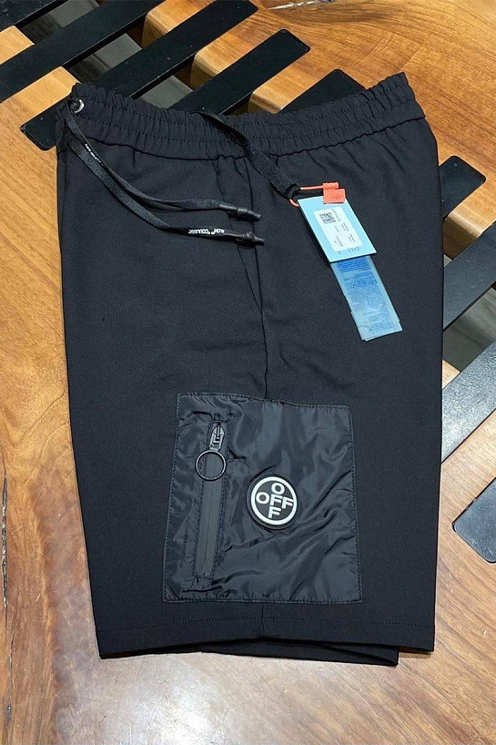 Чёрные мужские шорты Off-White