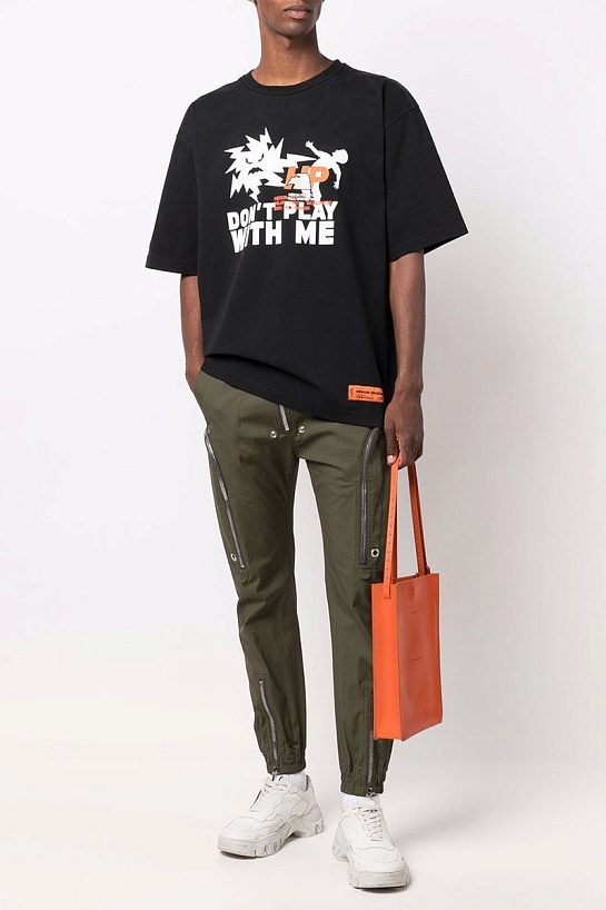 Оверсайз футболка Heron Preston "Don't Play With Me" Black