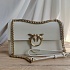 Женская сумка Classic Love Bag 21x12 см - White