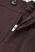 Мужские тёмно-коричневые брюки Loro Piana premium