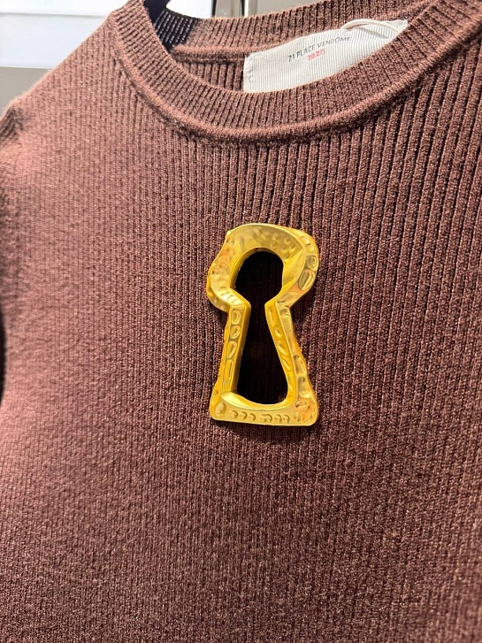 Женский лонгслив Schiaparelli premium - Brown