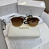Солнцезащитные очки Versace Aviator - Brown / Gold