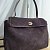 Замшевая сумка Balenciaga Rodeo Medium 35x23 см - Brown
