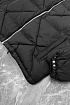 Мужская чёрная куртка Prada Re-Nylon logo-print