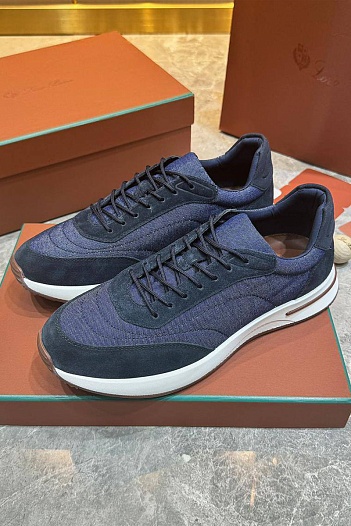 Мужские кроссовки Loro Piana Week End Walk premium   