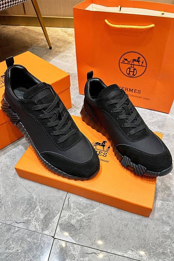 Мужские кроссовки Hermes Bouncing - Black   