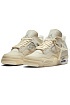 Кроссовки Air Jordan 4 x Off-White "Sail"