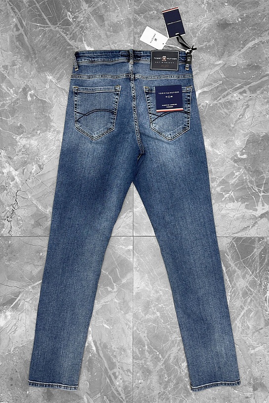 Мужские светло-синие джинсы Tommy Hilfiger low-rise