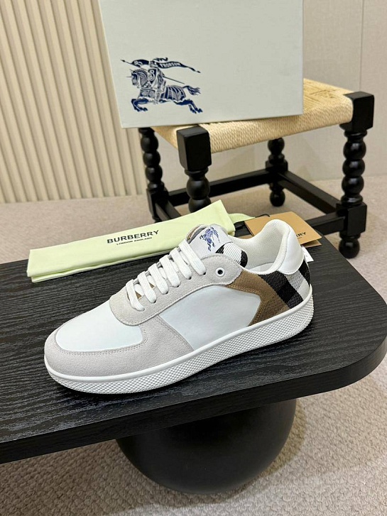 Мужские кроссовки Burberry Terrace - White