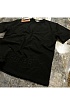 Чёрная оверсайз футболка Burberry Oak Leaf Crest