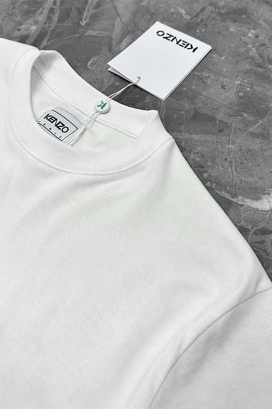 Белая футболка Kenzo Boke Flower graphic print