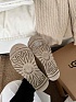 Замшевые женские слиперы с мехом UGG Lanah