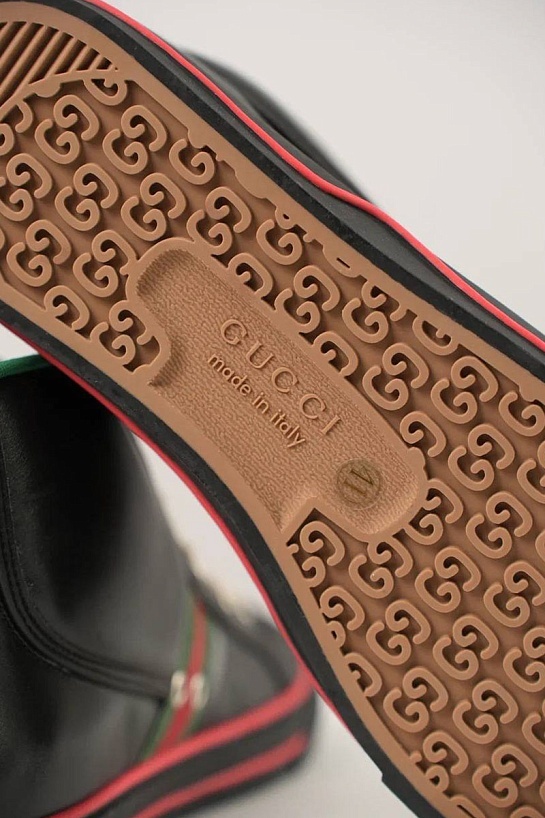 Мужские кроссовки Gucci Tennis 1977 high-top - Black