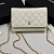 Кожаная сумка Chanel Wallet on Chain premium 19x12x4 см