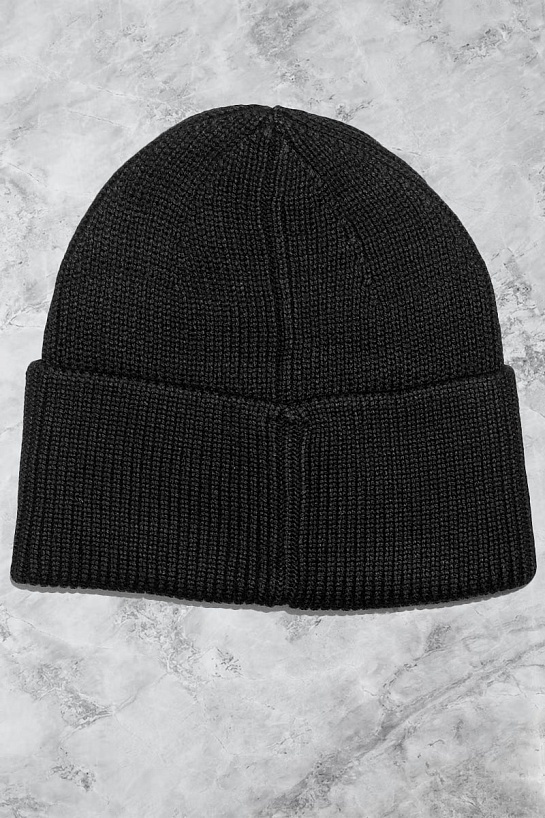 Мужская чёрная шапка Stefano Ricci
