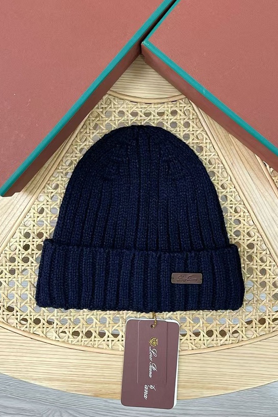 Мужская шапка Loro Piana Niseko Premium - Navy