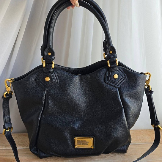 Женская сумка Marc Jacobs The Fran 43x28 см - Black