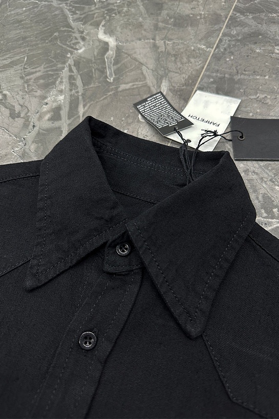 Мужская джинсовая рубашка Dsquared2 "ICON" - Black