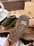 Женские замшевые ботинки UGG Tazz Platform - Green