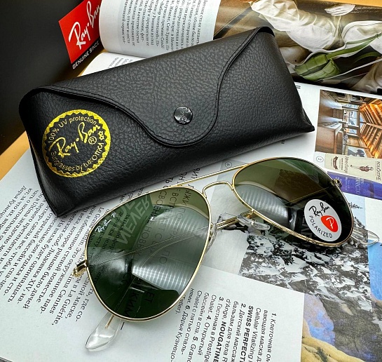 Солнцезащитные очки Ray-Ban Aviator Large Metal