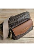 Кожаная поясная сумка Michael Kors Perry 27x14 см - Brown