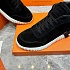 Кроссовки с мехом Hermes Bouncing high-top - Black / White
