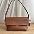 Кожаная сумка Jacquemus The Rond Carre 26x16 см