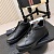Кроссовки с мехом Ermenegildo Zegna Triple Stitch high-top