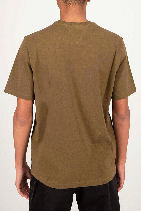 Коричневая оверсайз футболка Bottega Veneta basic