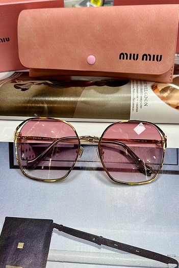 Женские солнцезащитные очки MIU MIU Glimpse   