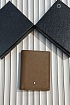 Кожаный кошелёк Montblanc 4CC Sartorial premium 10.5x10 см