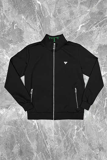 Мужской чёрный костюм Bottega Veneta   