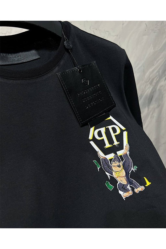 Футболка чёрного цвета Philipp Plein king