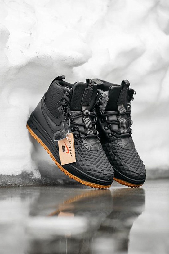 Кроссовки с мехом Nike Lunar Force 1 Duckboot '17