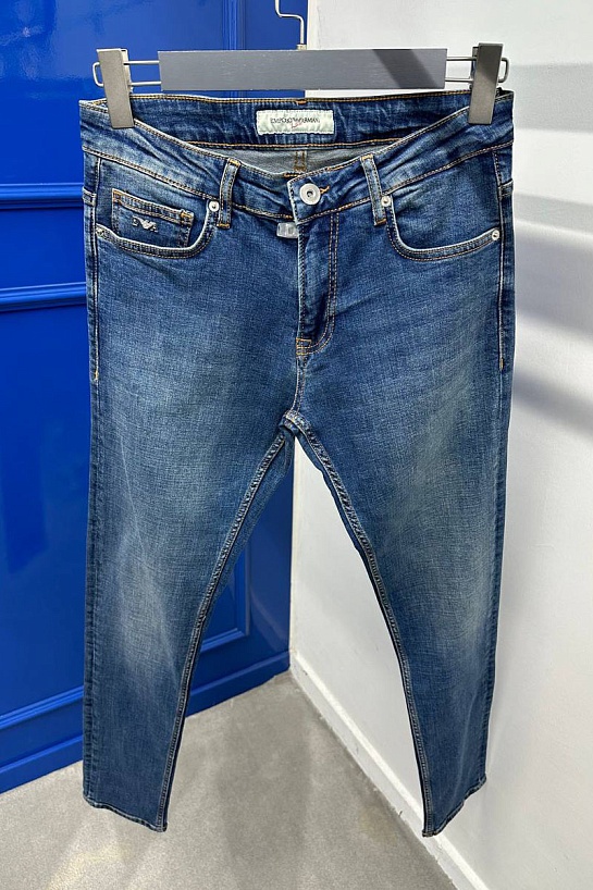 Мужские синие джинсы Emporio Armani