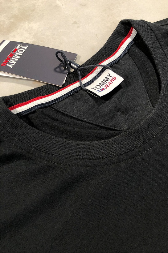 Чёрная мужская футболка Tommy Hilfiger New York City
