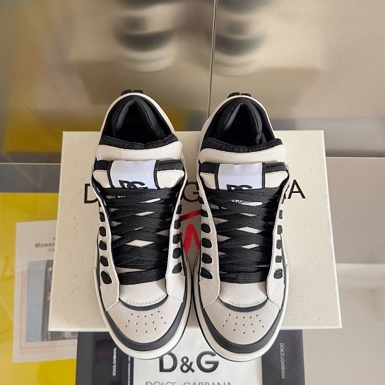 Мужские кроссовки Dolce & Gabbana Mega Skate - Black