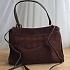 Замшевая сумка Balenciaga Rodeo 28x20 см - Brown