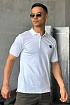 Мужское белое поло Hugo Boss